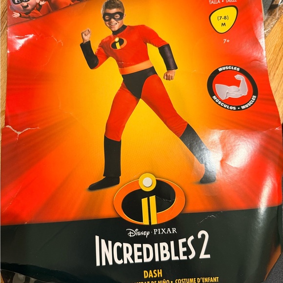 Disney Incredibles Kids Costume - Size M 7-8 - Picture 4 of 4